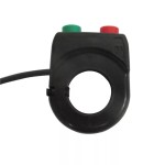 Handlebar switch for motorcycle - horn and lights, model V